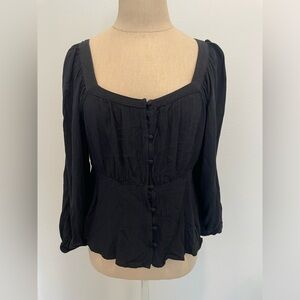 Old Navy Peasant Top Size Medium